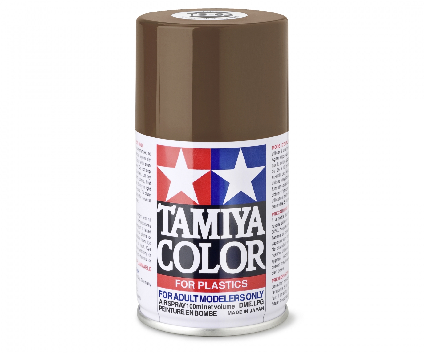 TS62 Spray Nato Brown flat 100ml Tamiya