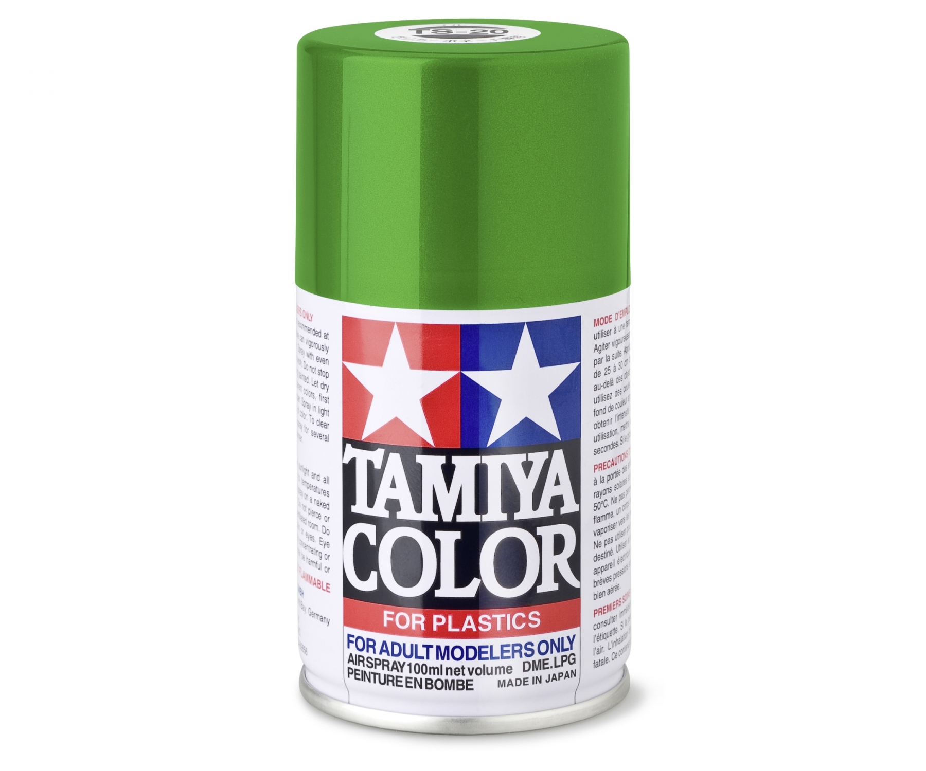 TS20 Spray Metallic Green metallic 100ml Tamiya
