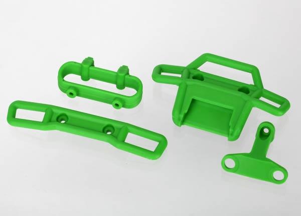 Traxxas Bumper front (1) rear (1)/ bumper support front (1) rear