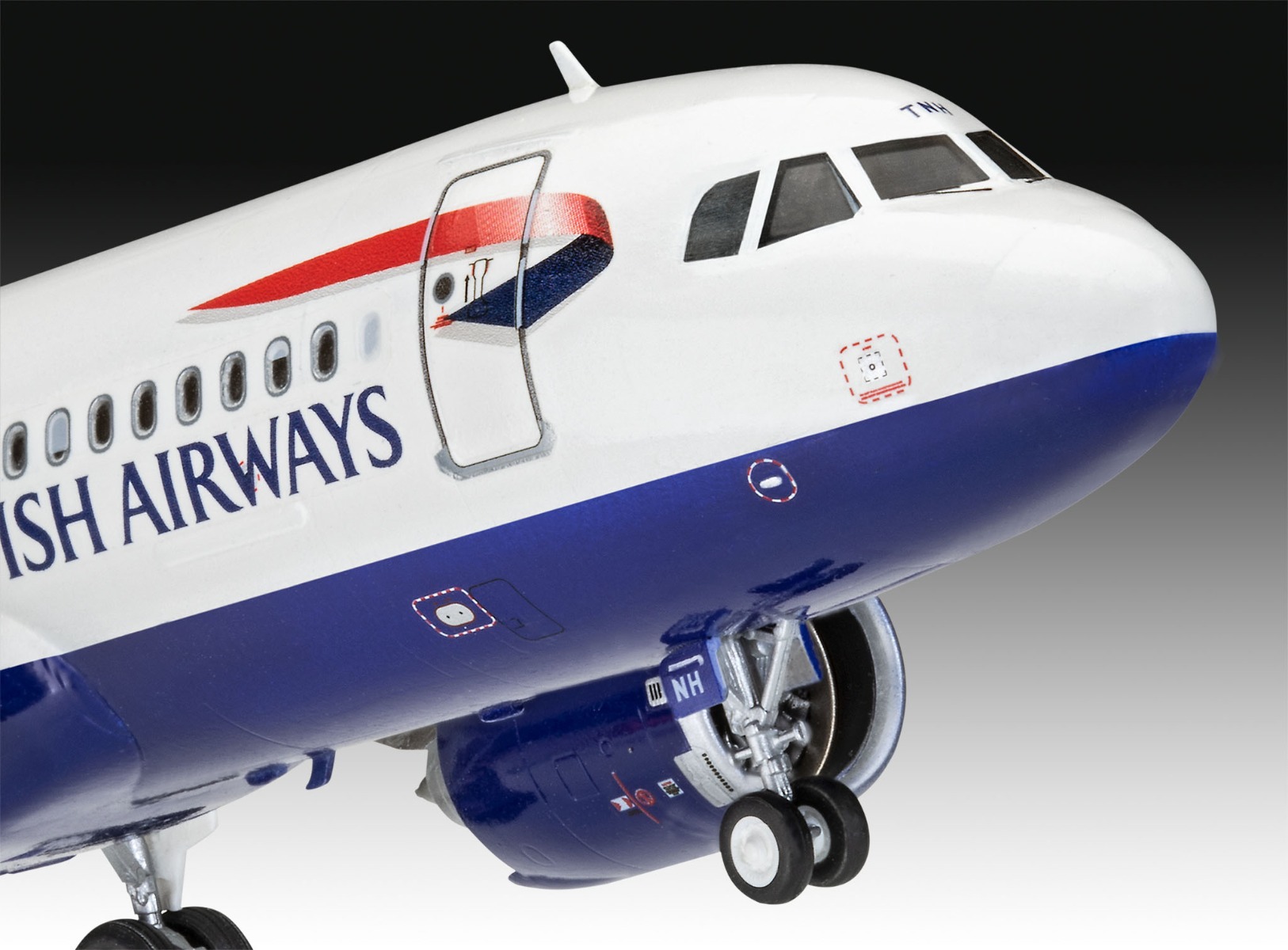 Revell Airbus A320 neo British Airways 1/144