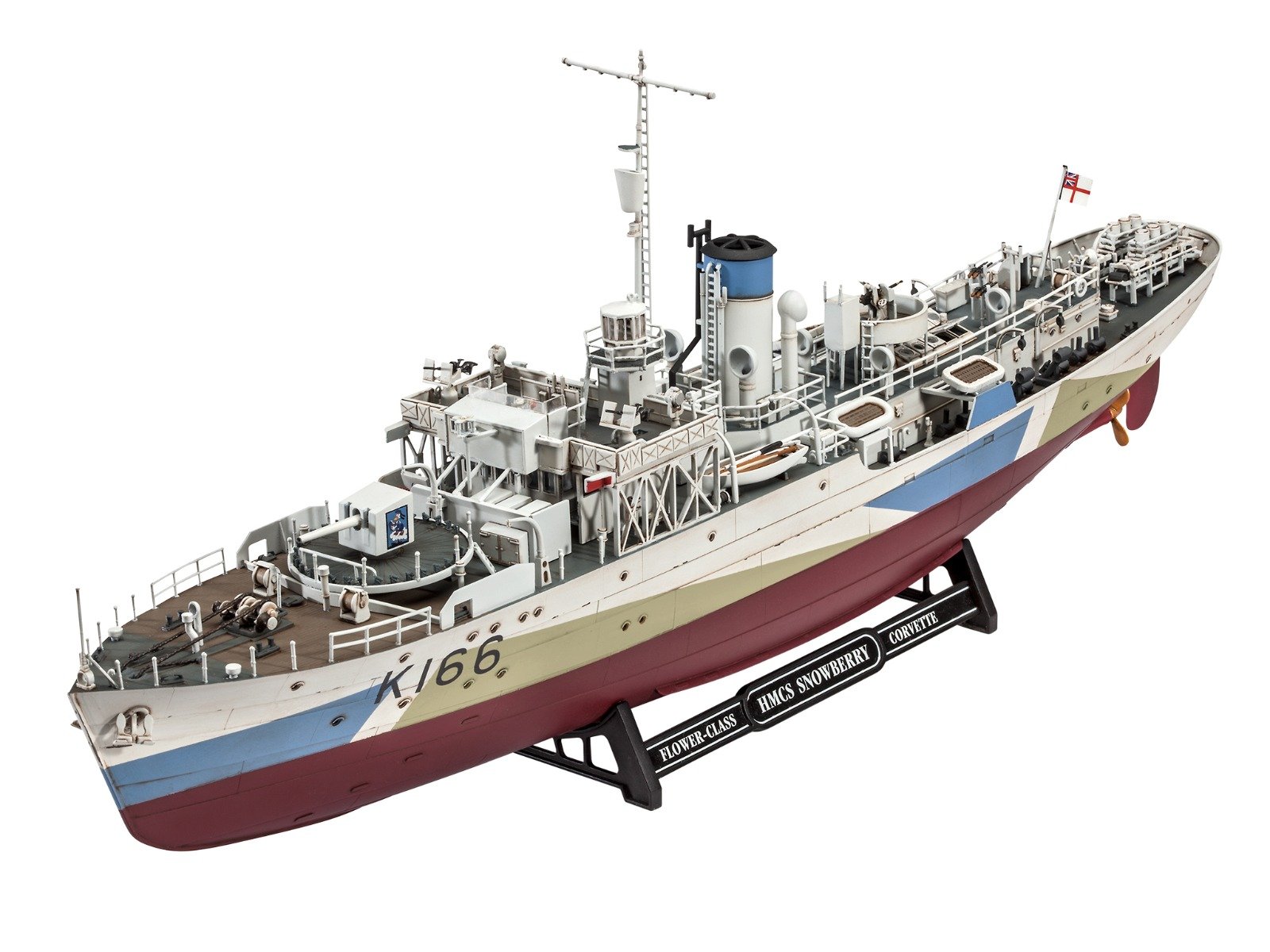 Revell Flower Class Corvette HMCS Snowberrry 1/144
