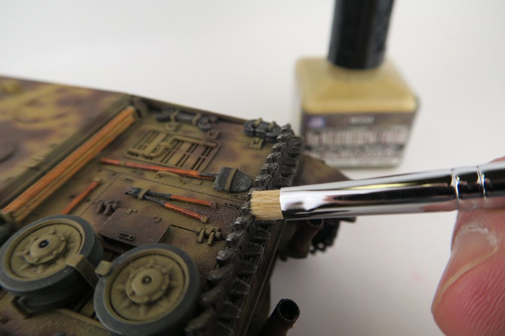Mr.Hobby Weathering Brush Set Soft