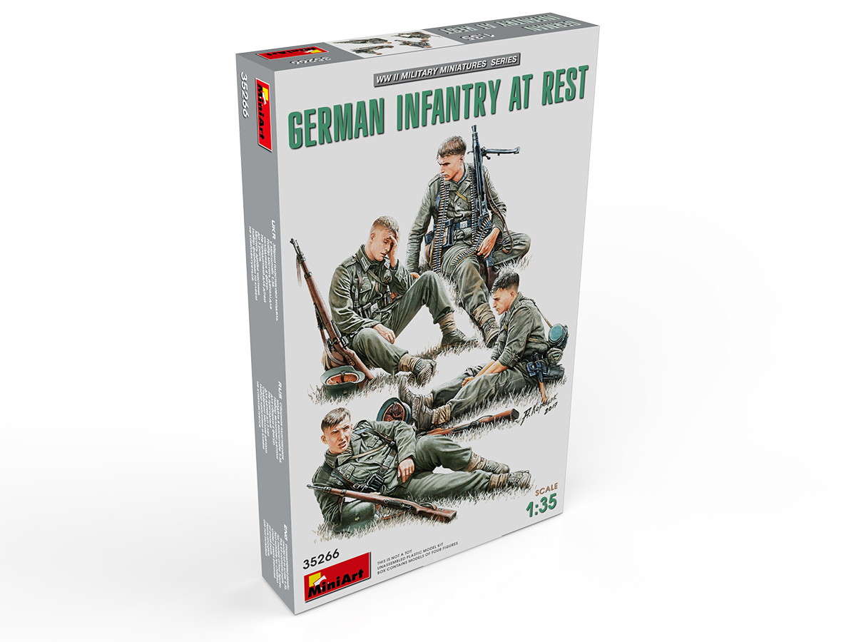 MiniArt German Infantry At Rest 1/35