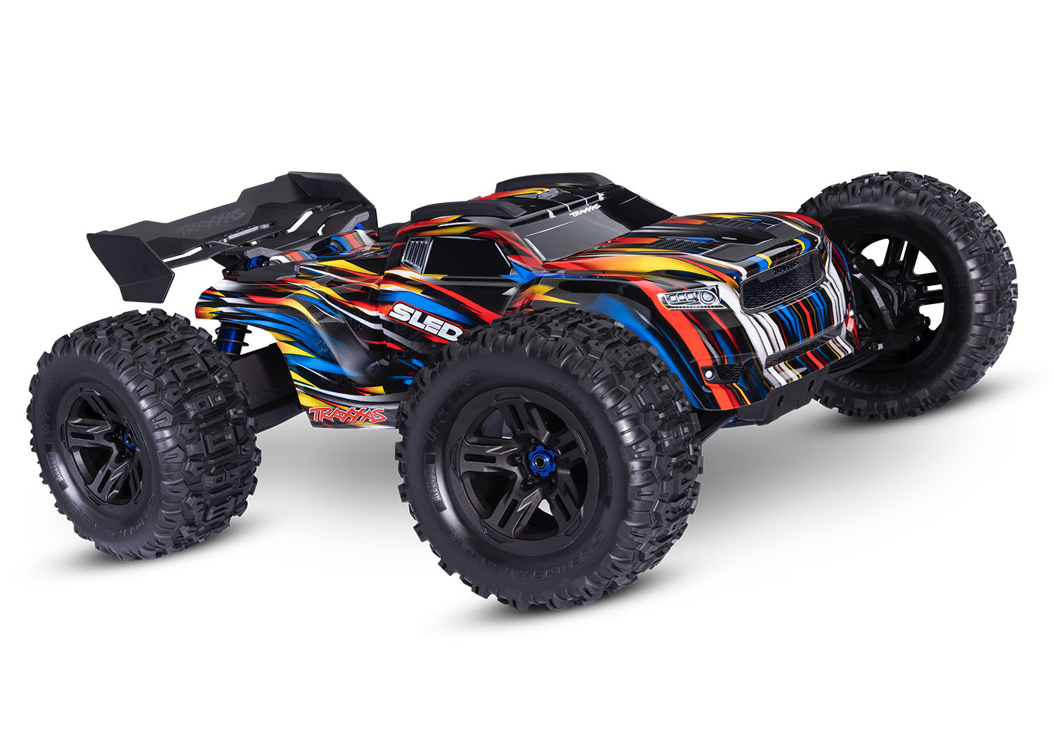 Traxxas Sledge V2 Belted Brushless 6S Off-Road Truggy 1/8 4WD TSM RTR Blue
