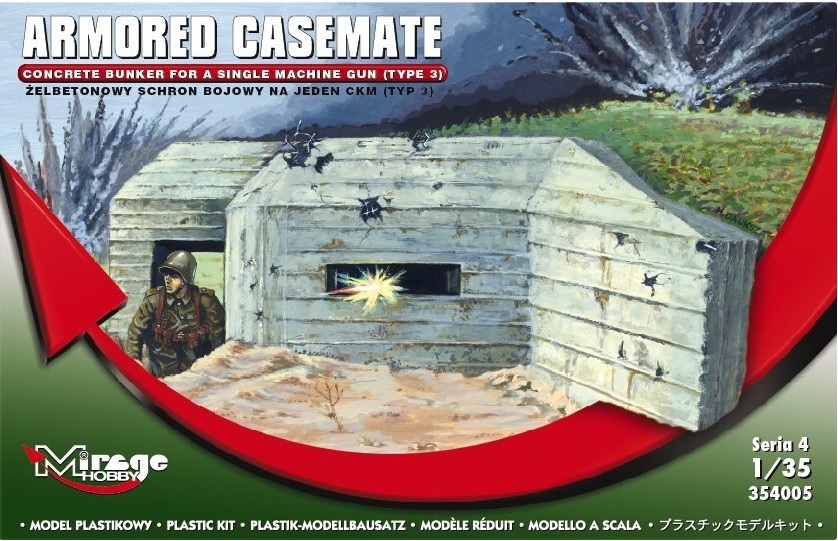 Mirage Hobby Armored Casemate 1/35