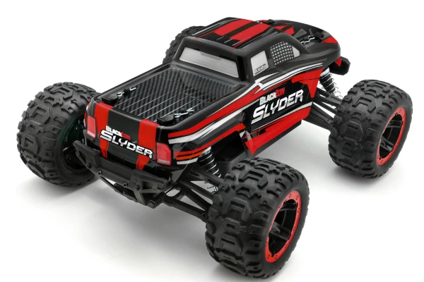 BlackZon Slyder MT 4WD Electric Monster Truck 1/16 Red