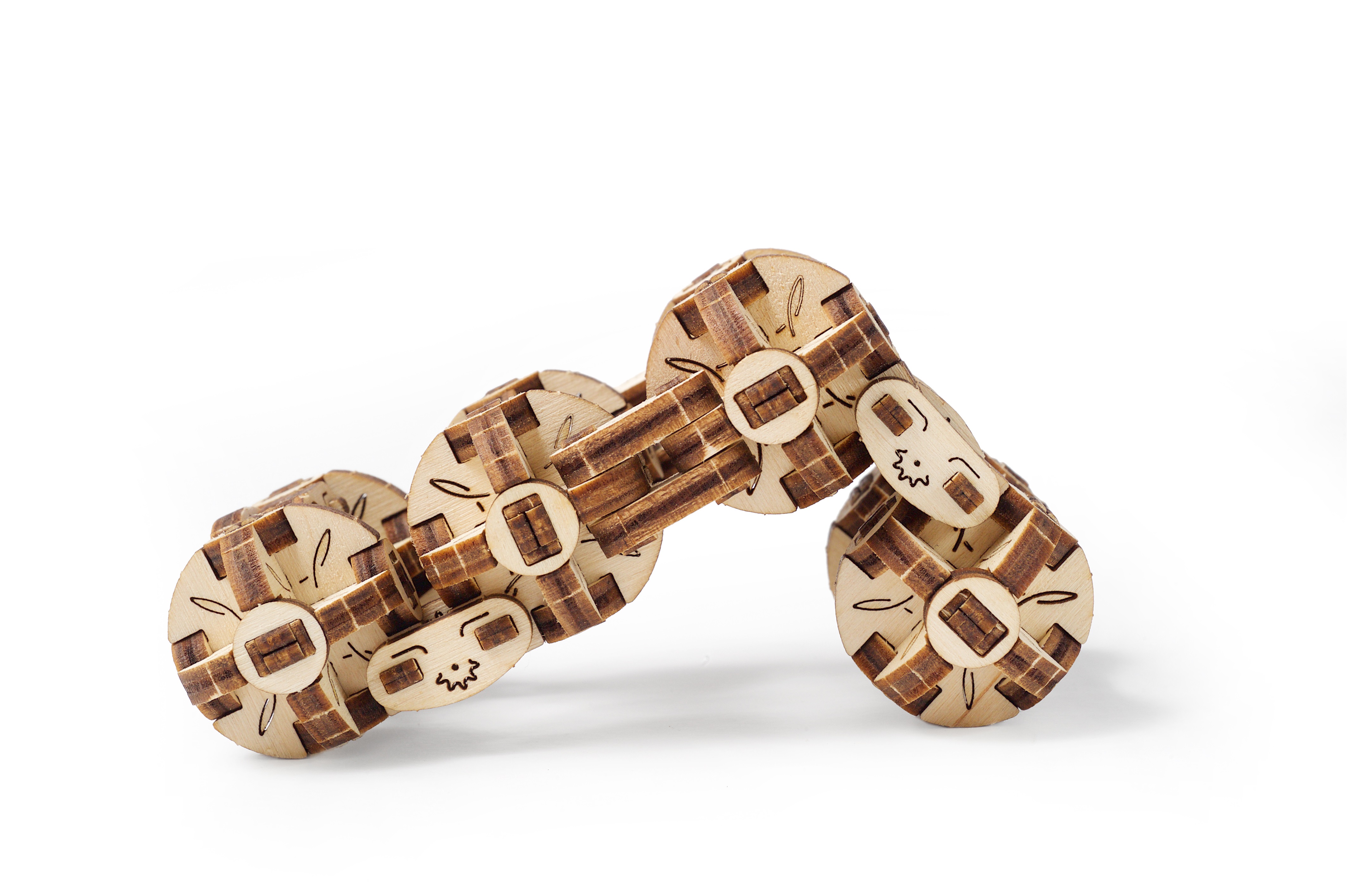 U-Gears Flexi-Cubus mechanisch houten bouwpakket