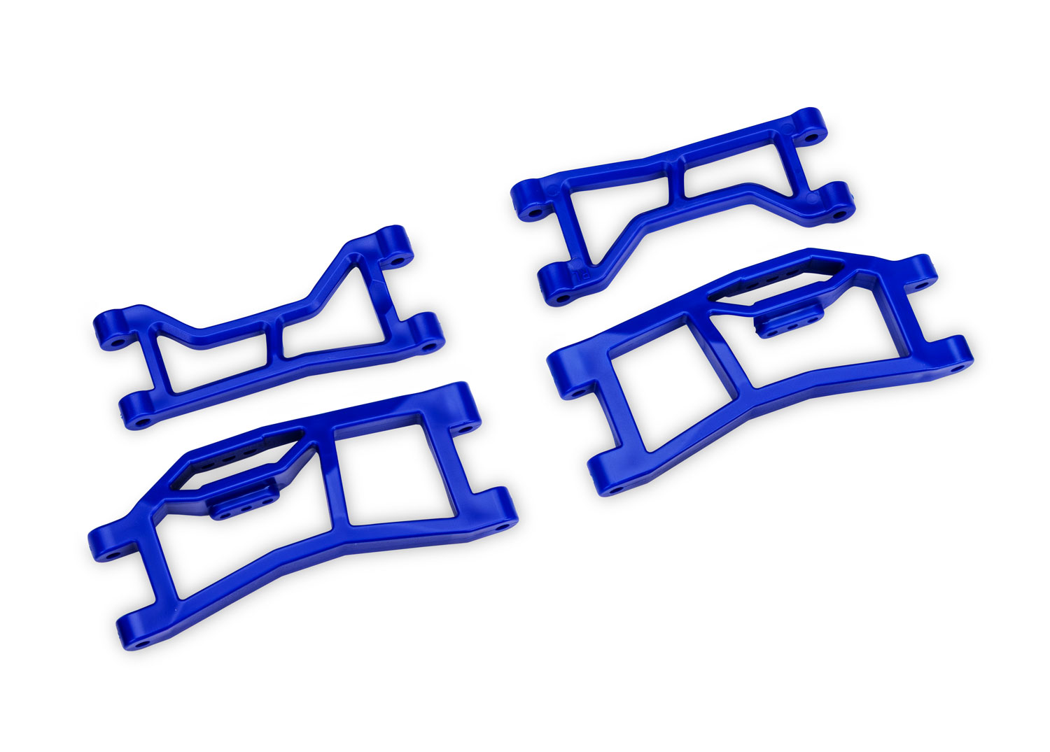 Traxxas Blue WideMaxx Rear Upper & Lower HD Suspension Arms