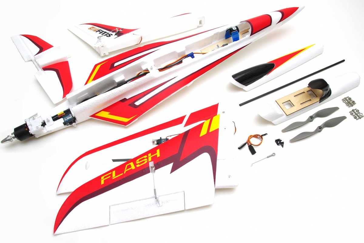 FMS Flash PNP - 85cm Combo incl. Reflex Gyro Systeem