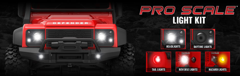 Traxxas TRX-4M® Defender Pro Scale™ Light Set