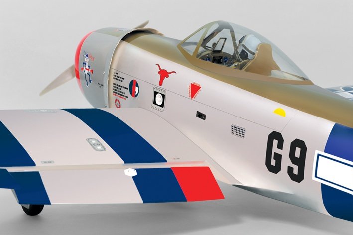 Phoenix P-47 Thunderbolt incl. BL Motor en Regelaar en retracts - 164 cm