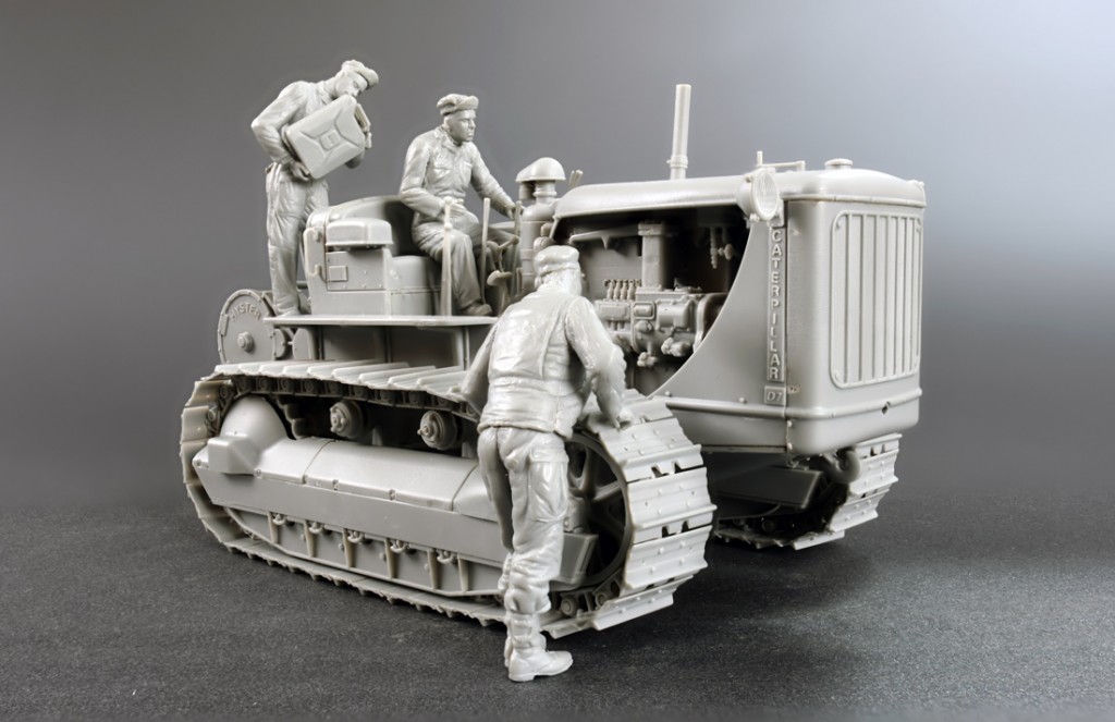 MiniArt U.S. Tractor w/Towing Winch & Crewmen 1/35