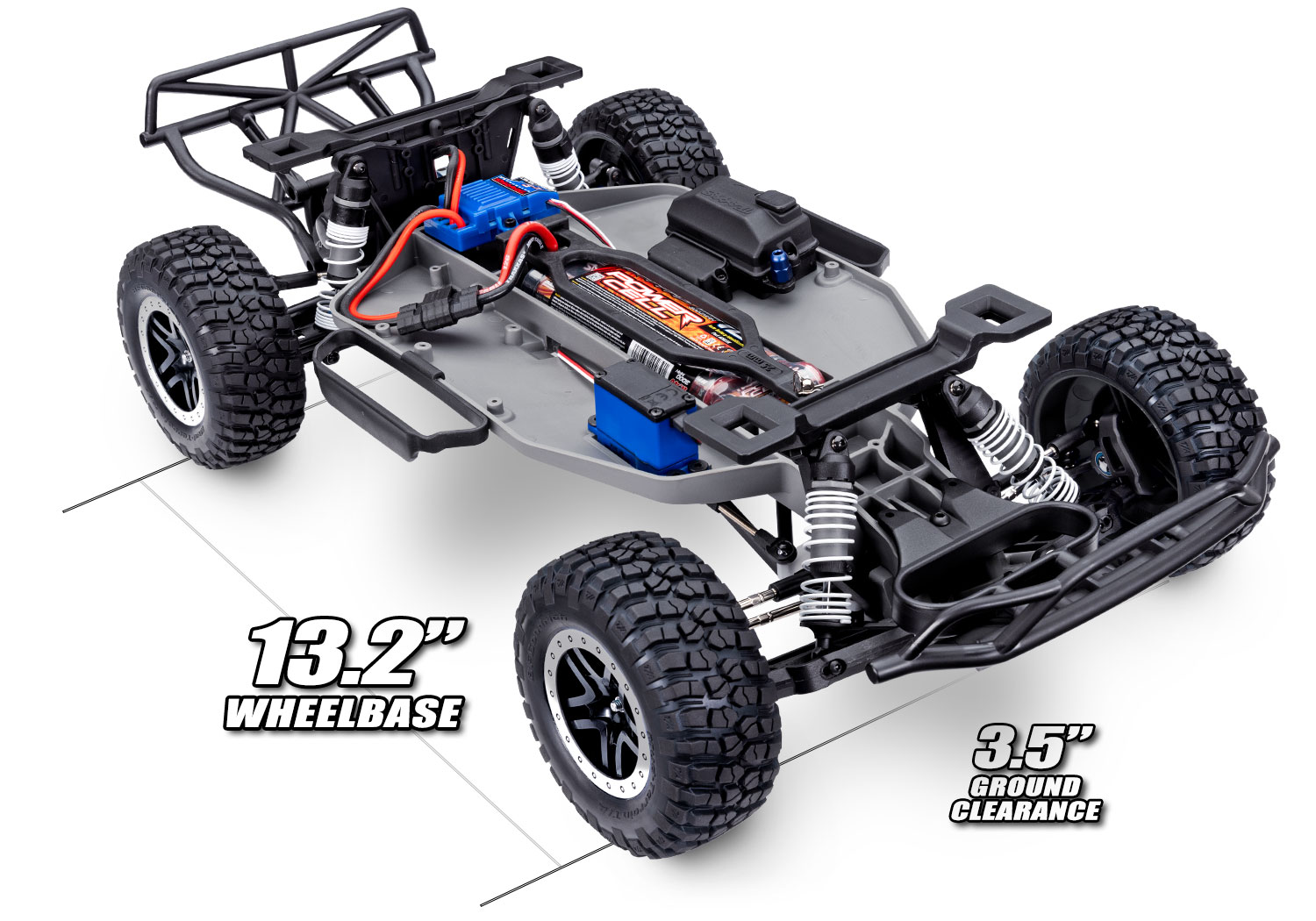 Traxxas Slash TQ 2.4GHz RTR HD w/USB-C 2WD Brushed Short Course Truck 1/10 Red