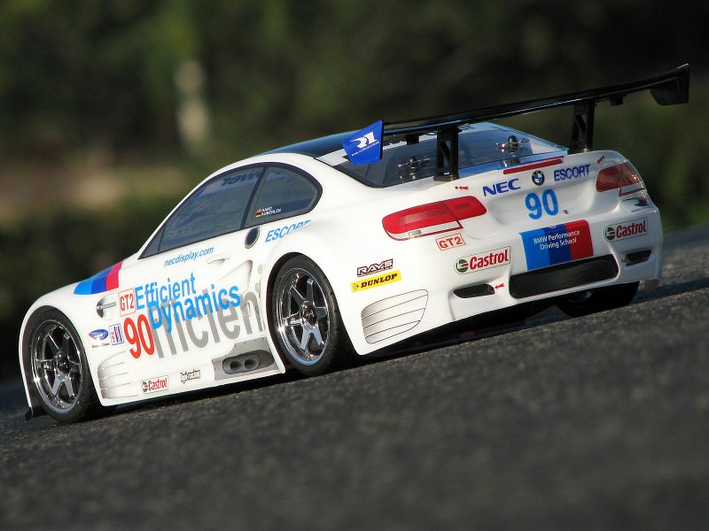 HPI BMW M3 GT2 E92 Clear Body 200mm 1/10