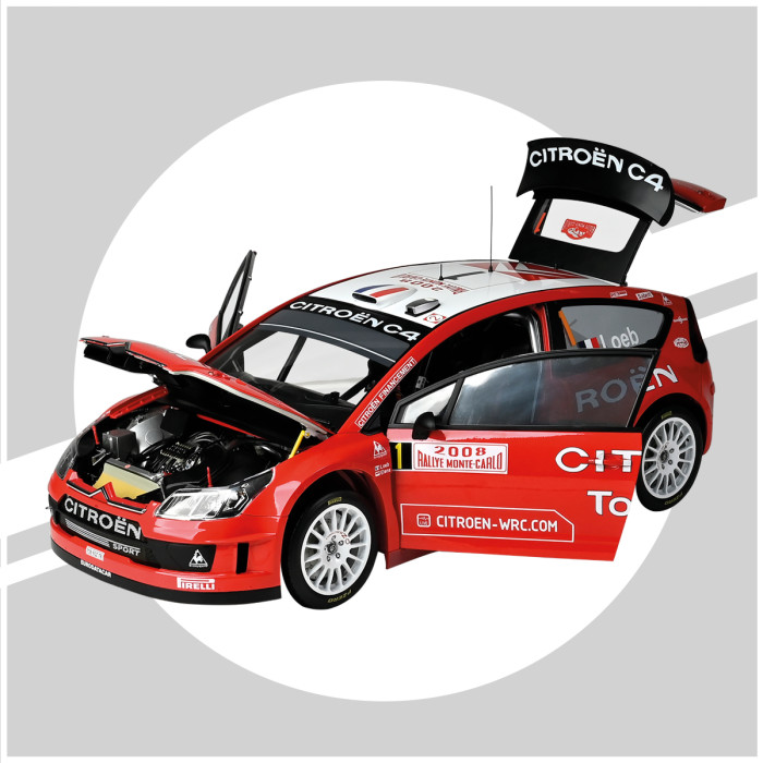 IXO Citroen C4 WRC 1/8