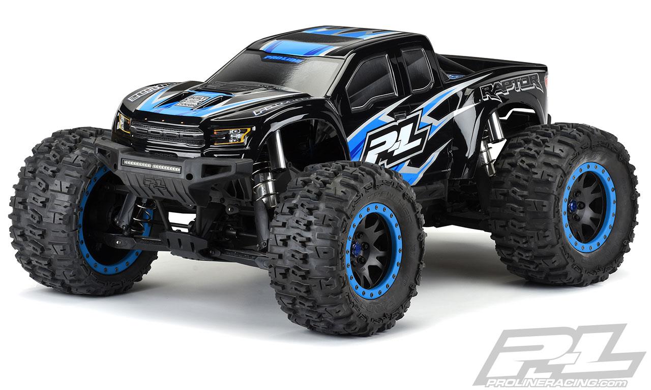 Proline Pre-Cut 2017 Ford® F-150 Raptor Tough-Color (Black) Body 1/5