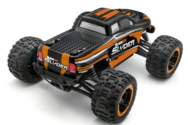 BlackZon Slyder MT 4WD Electric Monster Truck 1/16 Orange