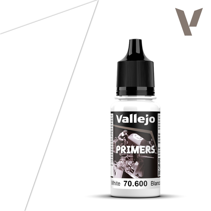 70600 Vallejo Surface Primer White 18ml