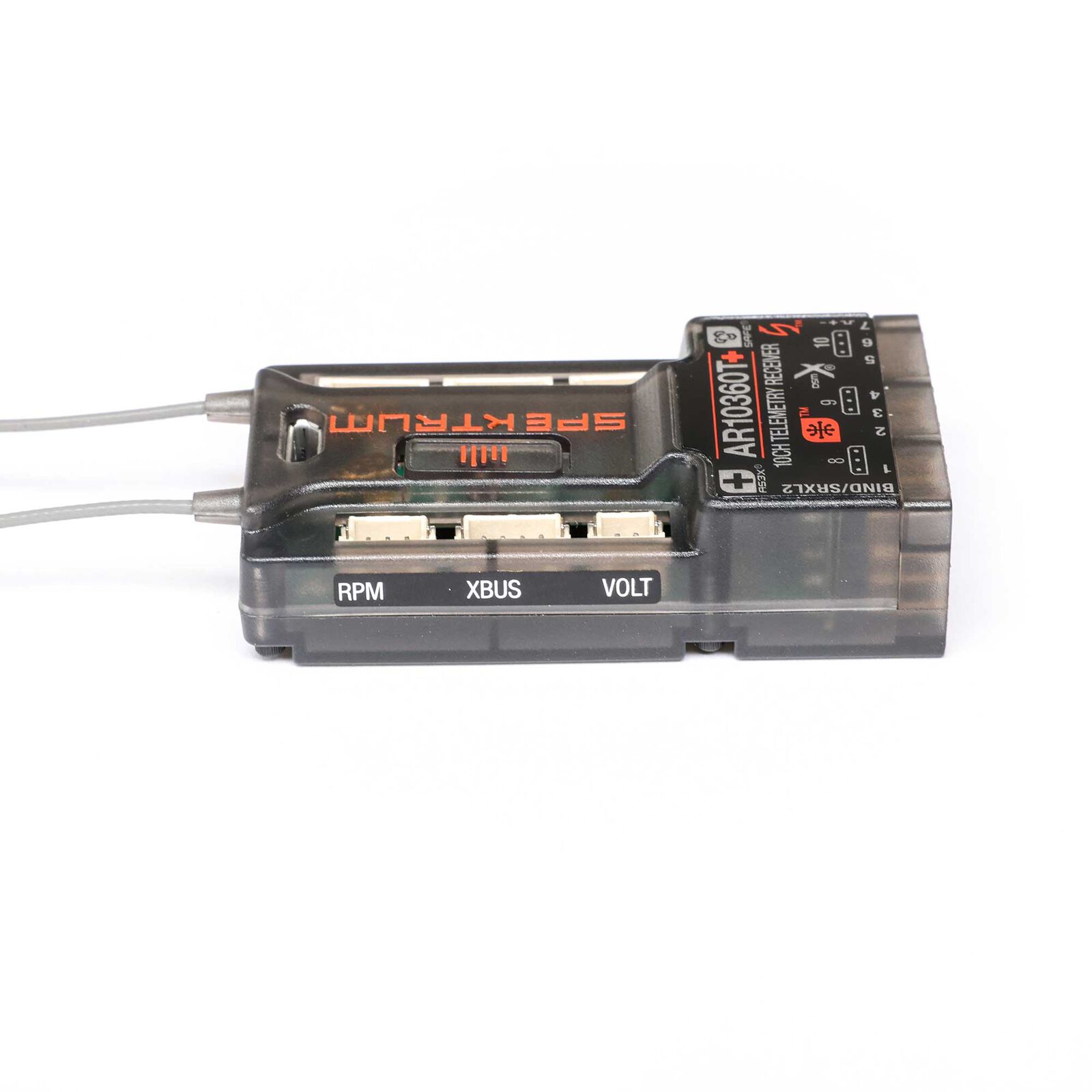 Spektrum AR10360T+ DSMX 10-Kanaals AS3X+ & SAFE Telemetrie Ontvanger