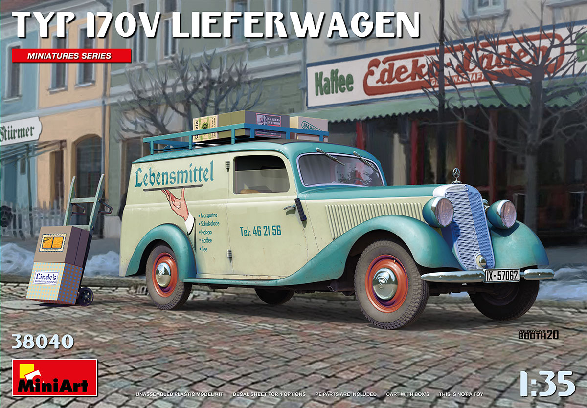 MiniArt TYP 170V Lieferwagen 1/35