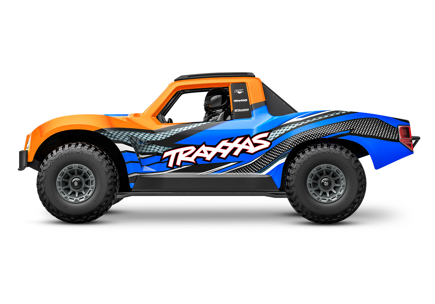 Traxxas Mini Slash BL-2s TQ 4X4 RTR Brushless Short Course Truck 1/16 Orange