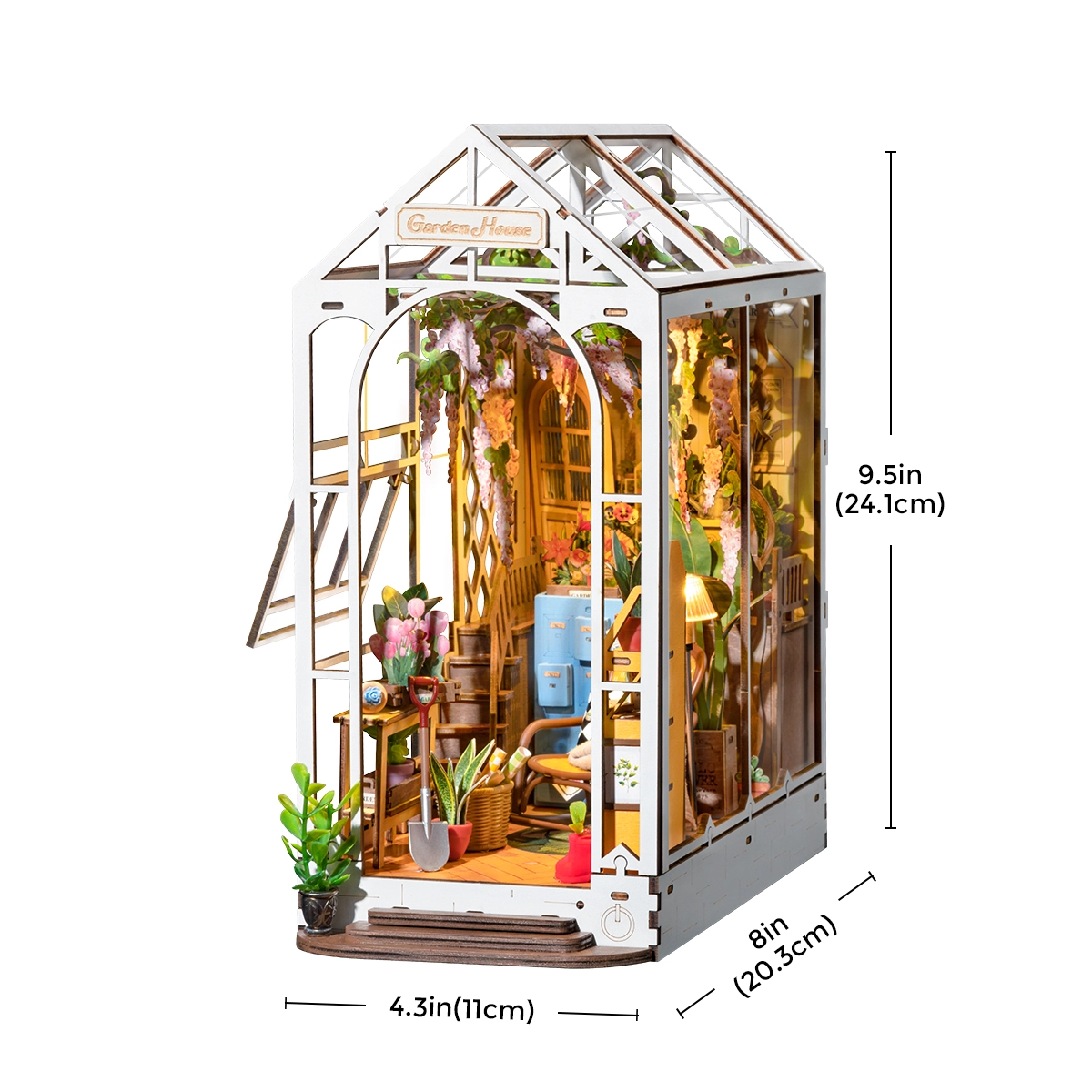 Rolife Book Nook & Wonderland Garden House