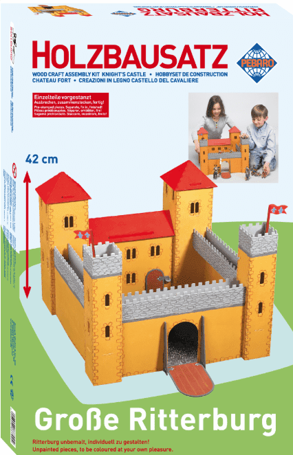 Pebaro Houten Bouwset Kasteel Ritterburg