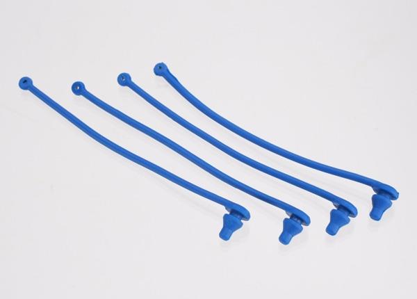 Traxxas Body clip retainer blue (4)
