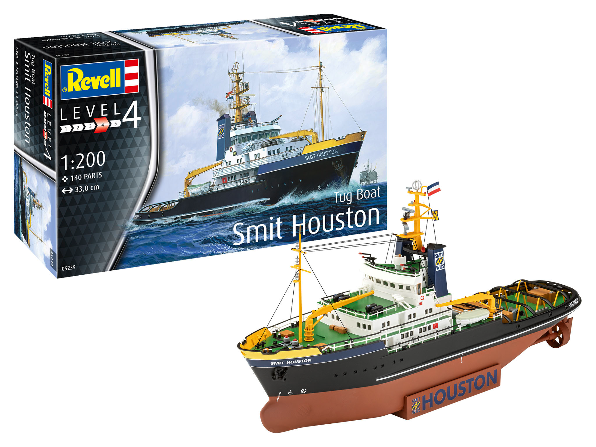 Revell Smit Houston Tug Boat 1/200