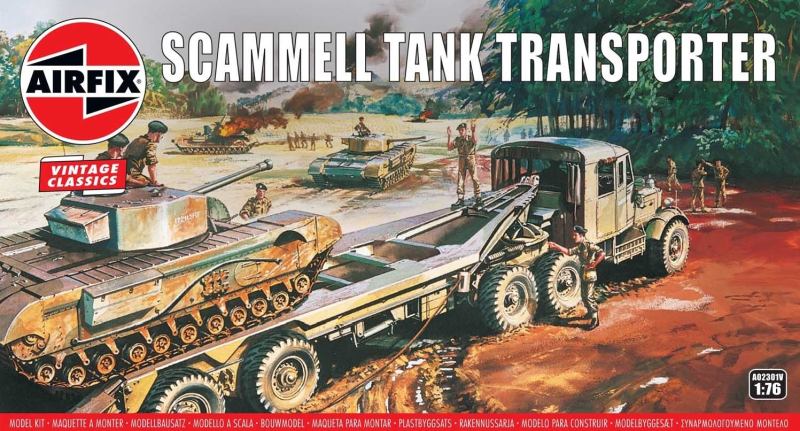 AirFix Scammel Tank Transporter 1/76