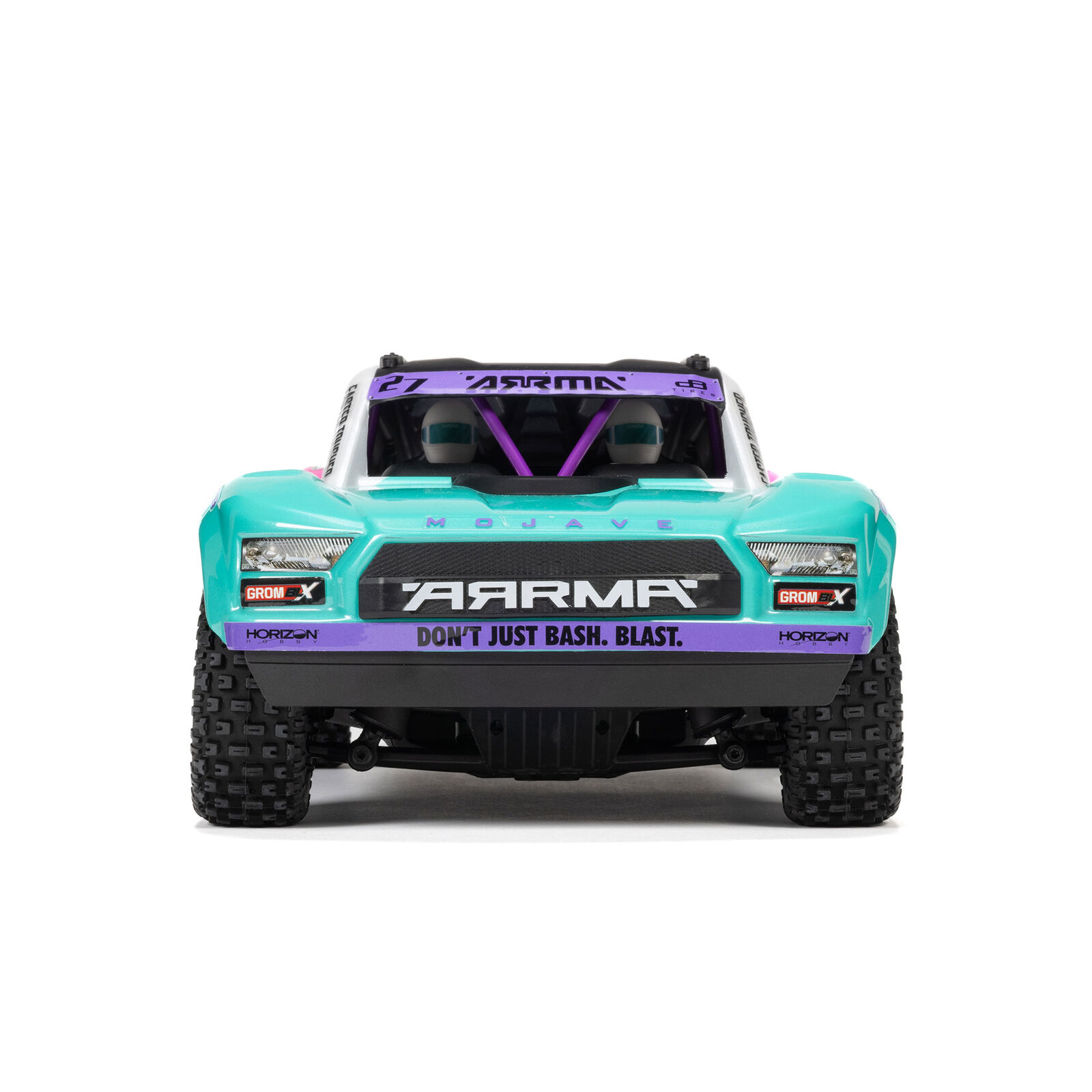 Arrma Mojave Grom 223S DSC 4X4 RTR Brushless Desert Truck, Teal (Battery & Charger Included) 1/16