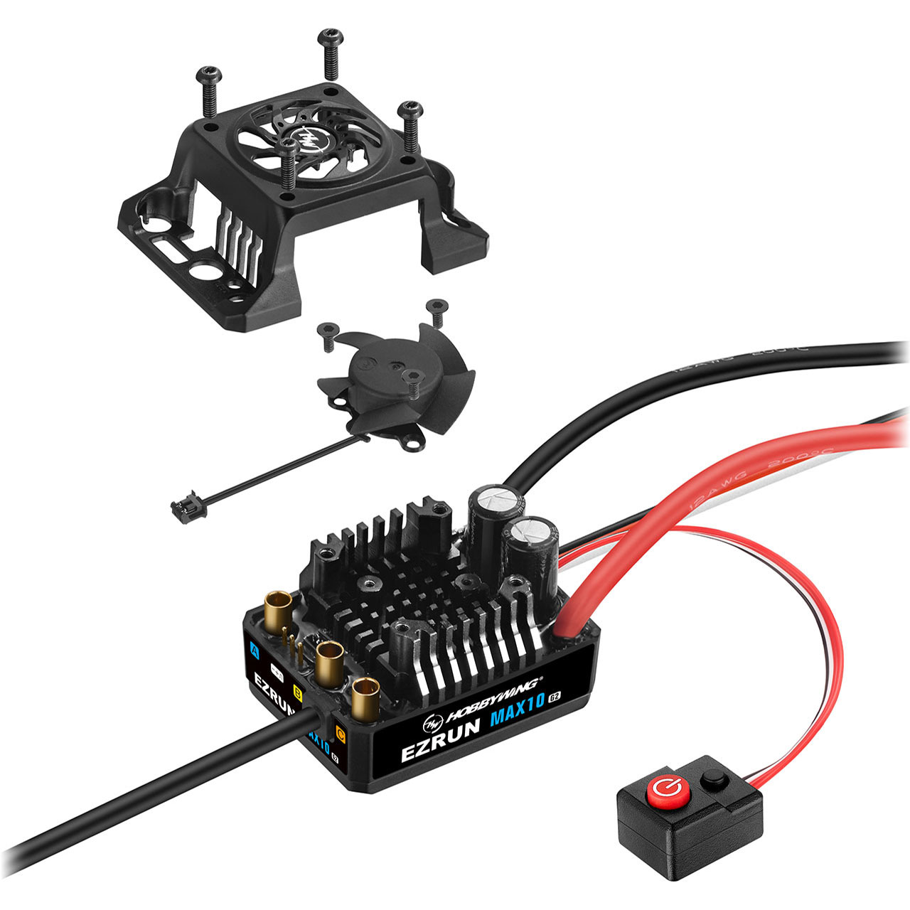 Hobbywing EzRun MAX10 G2 XT60 80A Waterproof ESC 1/10