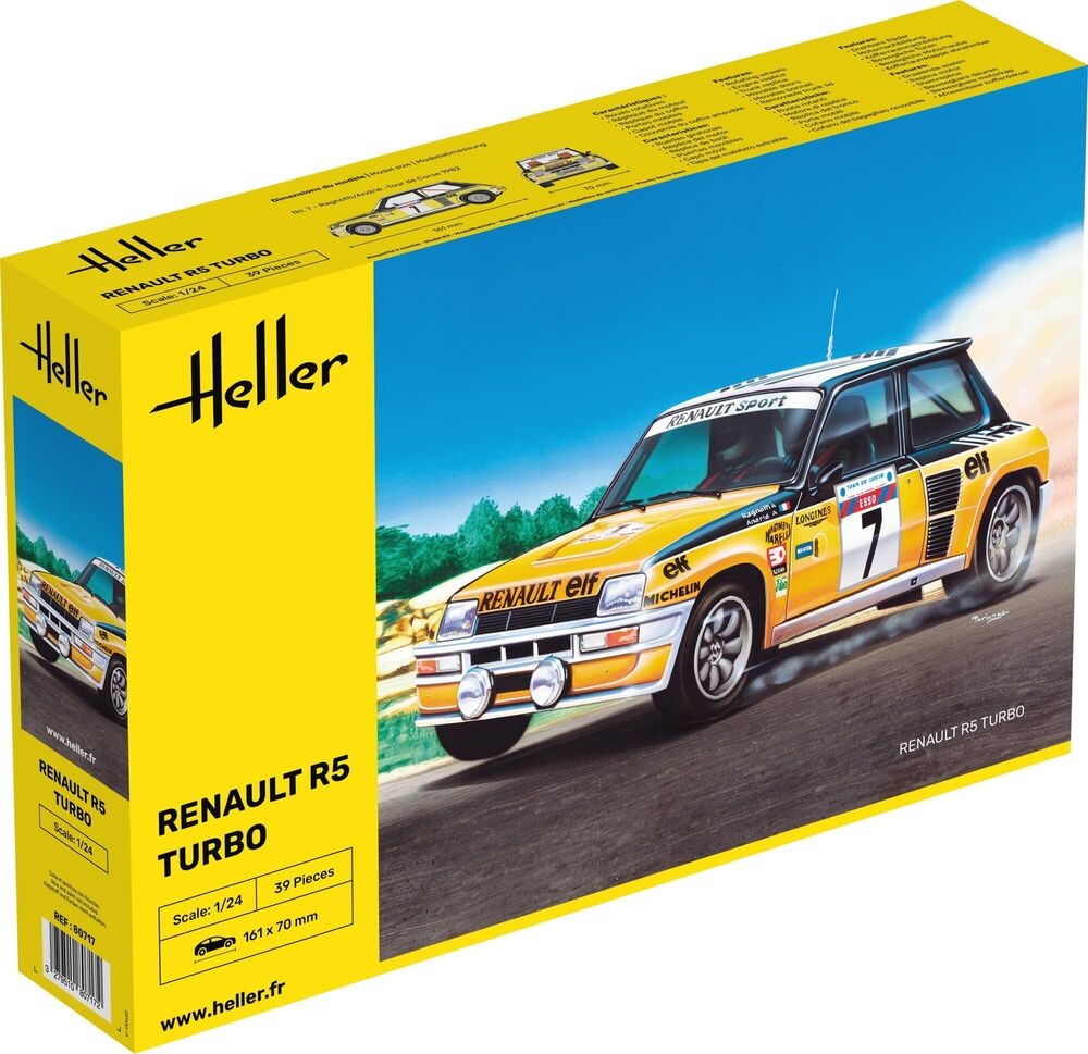 Heller Renault R5 Turbo 1/24