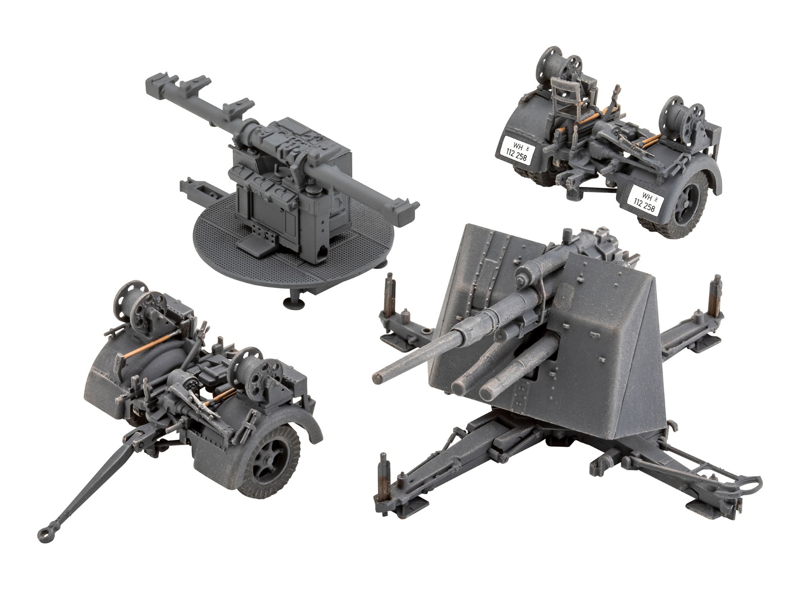 Revell 8,8 cm Flak 37 + Sd.Anh.202 1/72