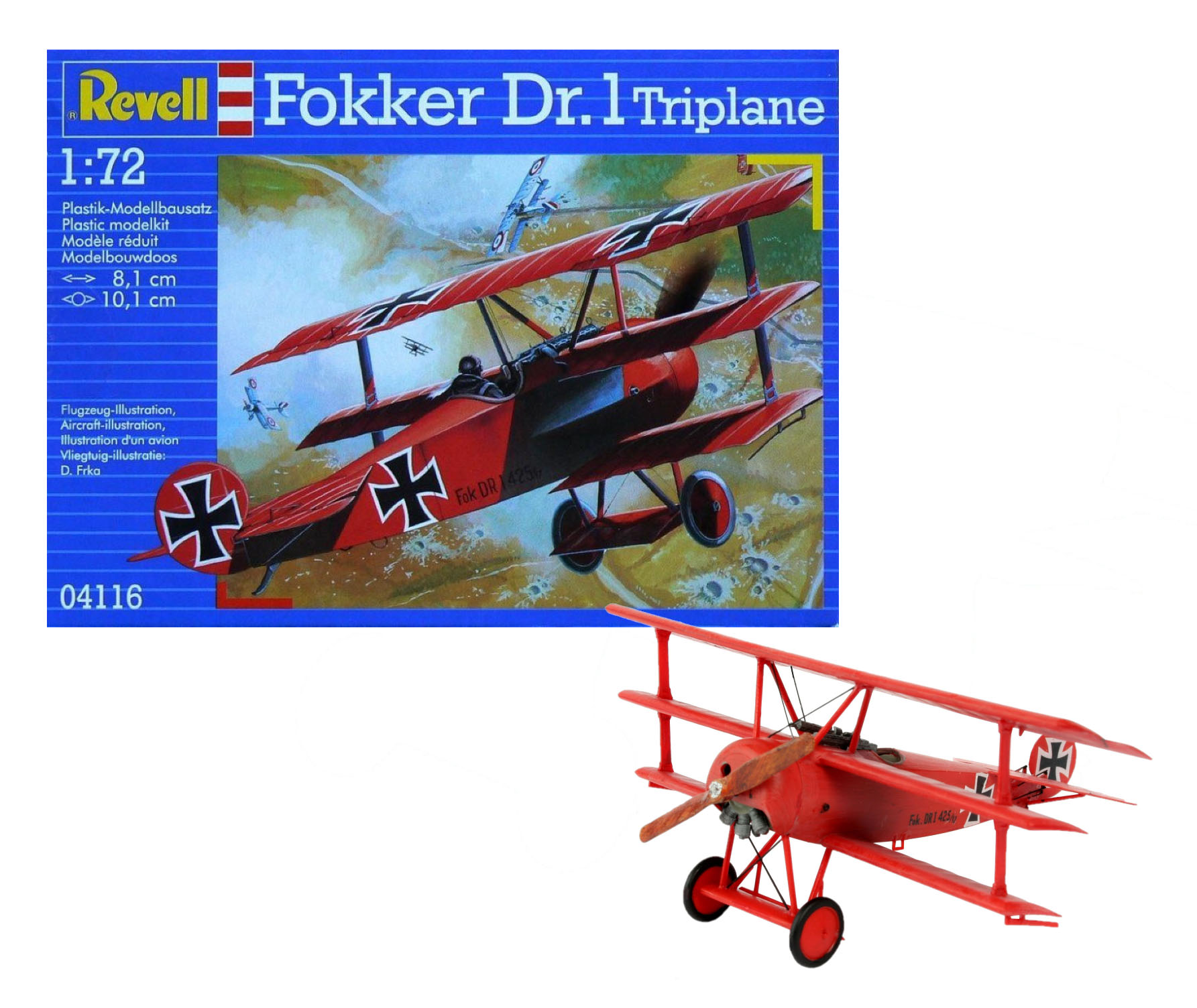 Revell Fokker Dr. I Triplane 1/72