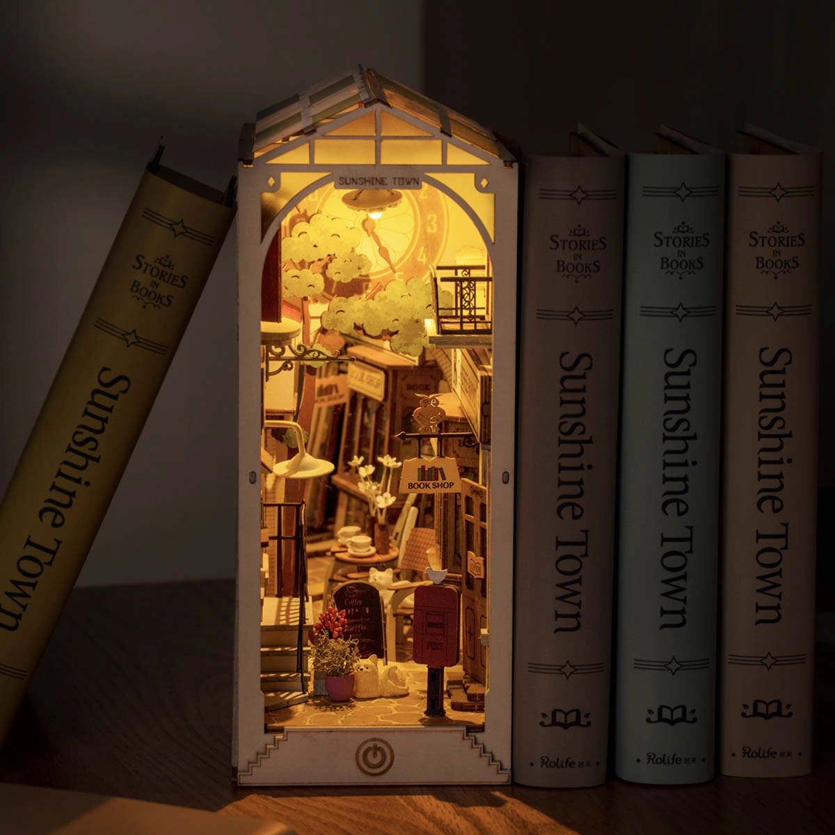 Rolife Book Nook & Wonderland Sunshine Town