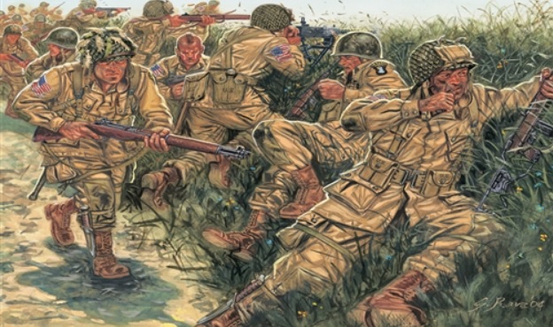 Italeri U.S. Paratroopers WWII 1/72