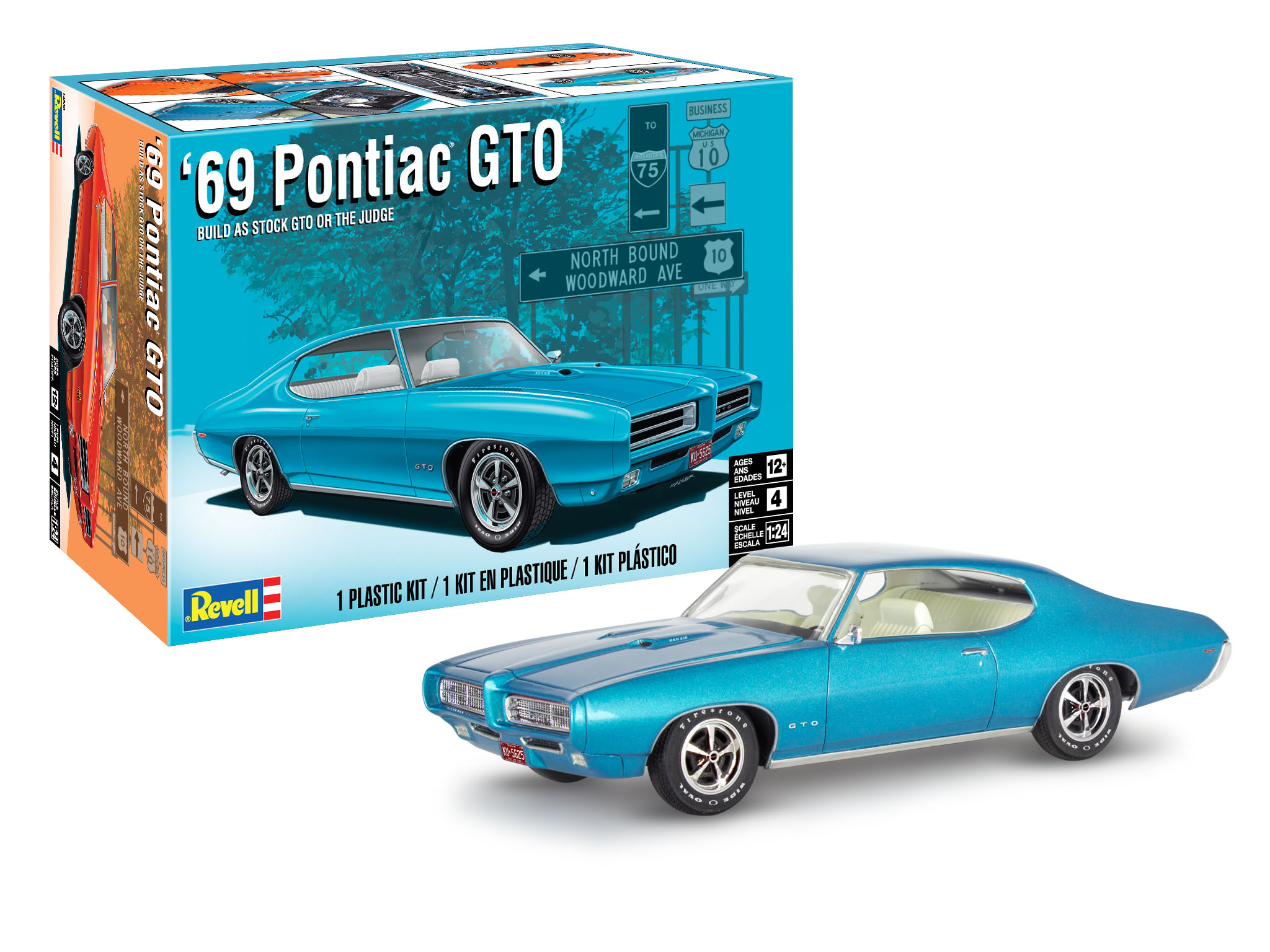 Revell 69 Pontiac GTO "The Judge" 2N1 1/24