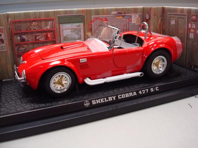 Kyosho Shelby Cobra 427 S/C Red 1/18