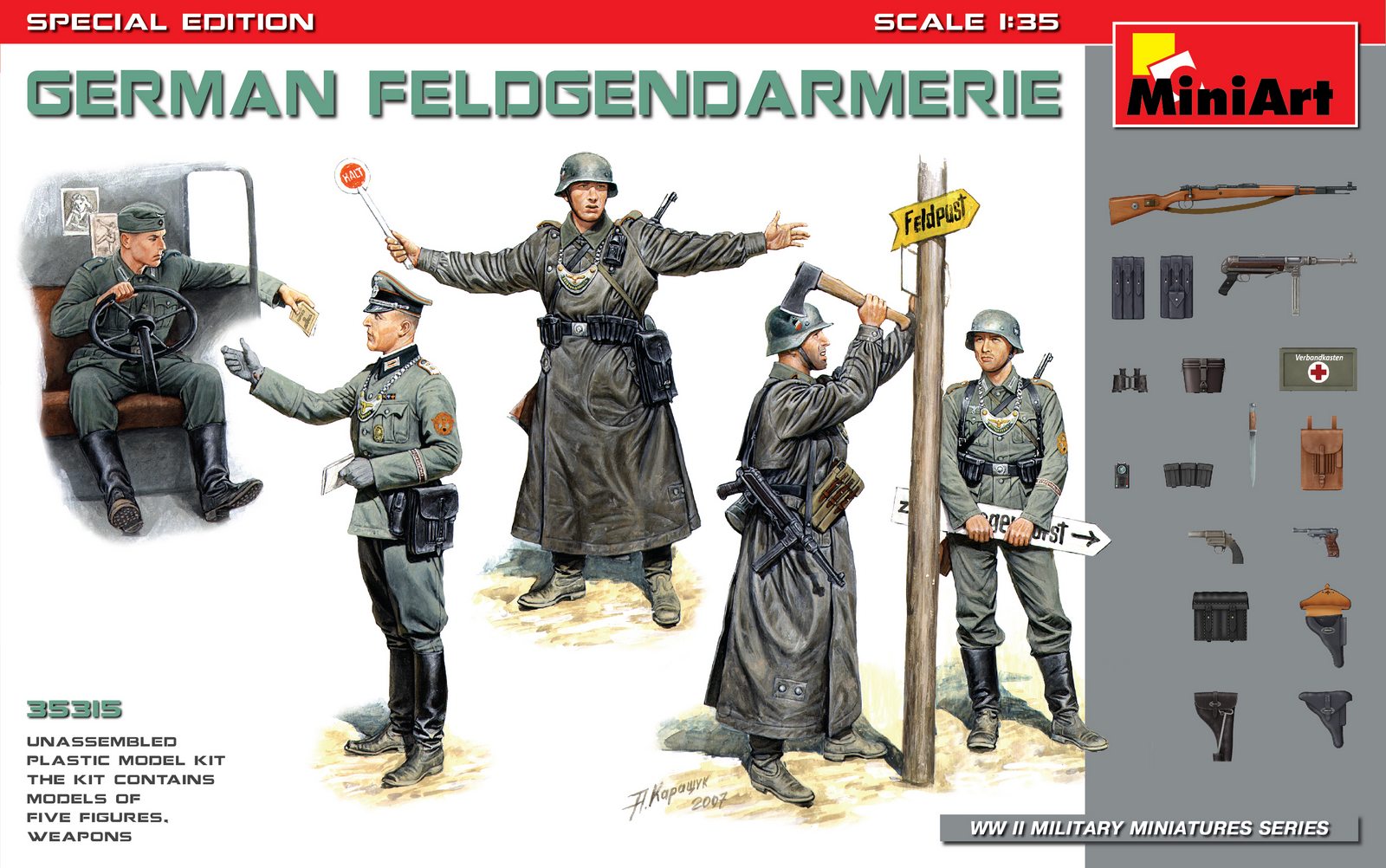 MiniArt German Feldgendarmerie 1/35