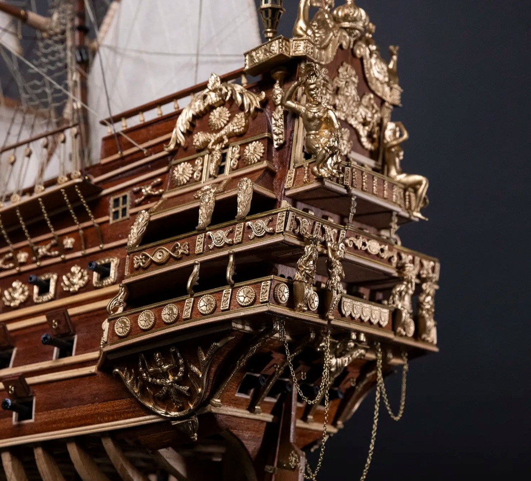 Occre Premium Soleil Royal Houten Scheepsmodel kit Limited & Numbered Edition 1/70