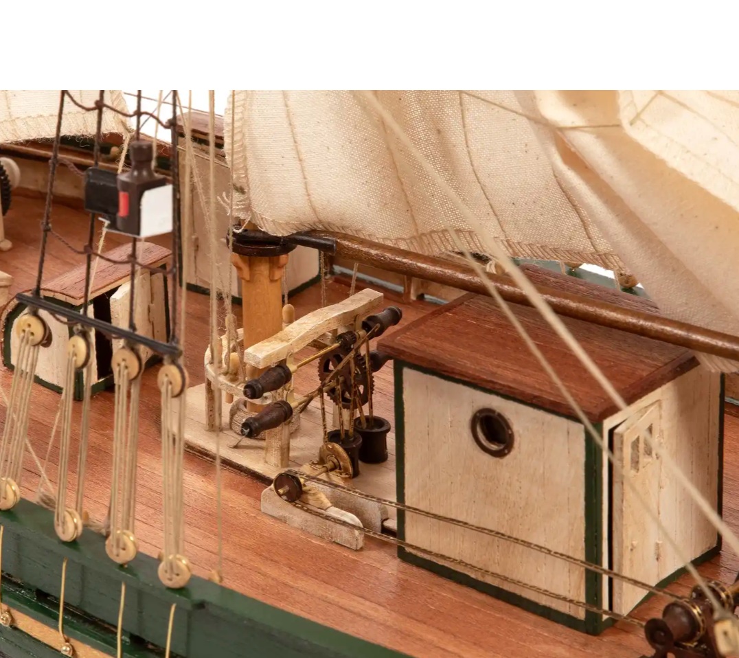 Occre Gjøa modelschip Amundsens Poolschip 1/45