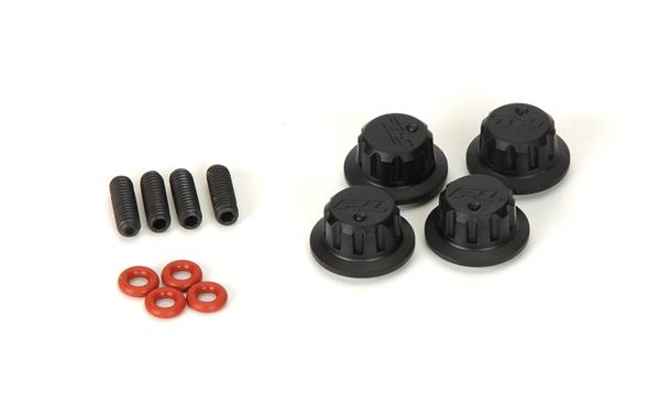Proline Body Mount Secure-Loc Caps Kit for Body Mount (4) 1/10