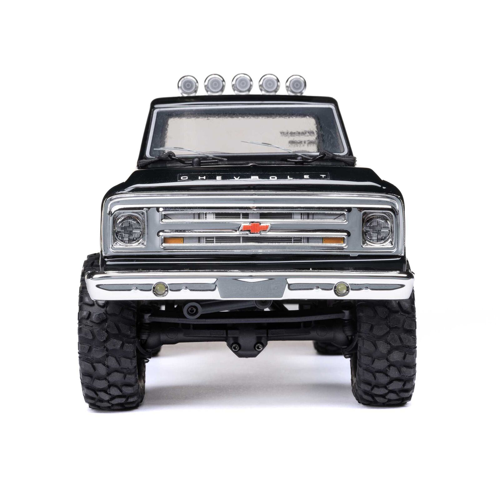 Axial SCX24 1967 Chevrolet C10 4WD Truck Brushed RTR Black 1/24