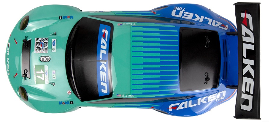 HPI RS4 Sport 3 Porsche 911 GT3 RSR Falken 1/10