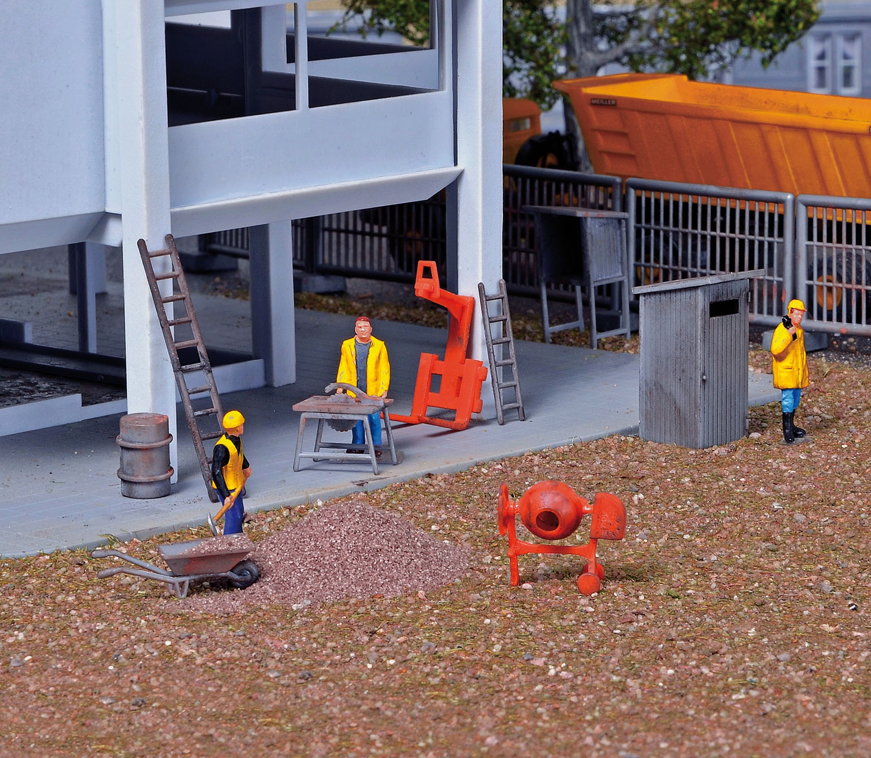 Kibri Accessoires voor wegenwerken H0