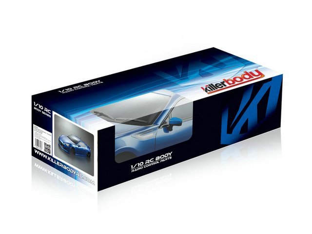 Killerbody Subaru BRZ Finished Body Metallic Blue 195mm 1/10