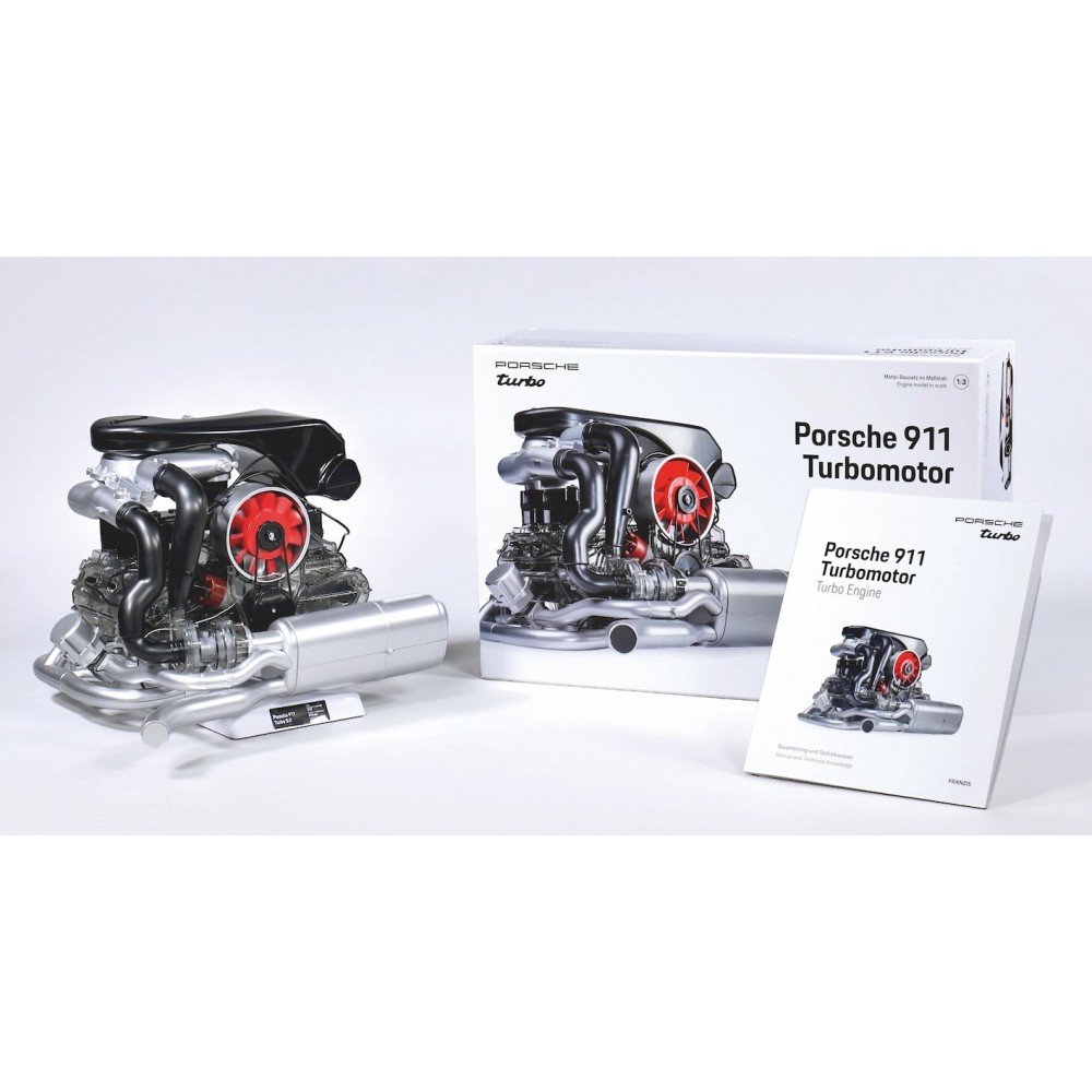 Franzis Porsche 911 Turbo Engine Kit 1/3