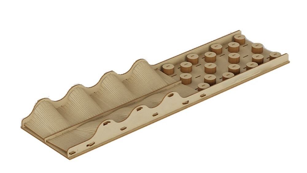 Absima Mini Crawler Obstacle Piles & Waves for 1/18 & 1/24