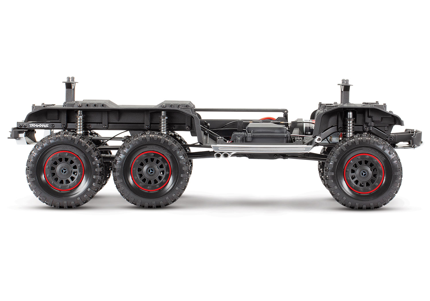 Traxxas TRX-6 Mercedes-Benz G 63 AMG 6X6 Electric Trail Truck RTR 1/10 Clipless Black